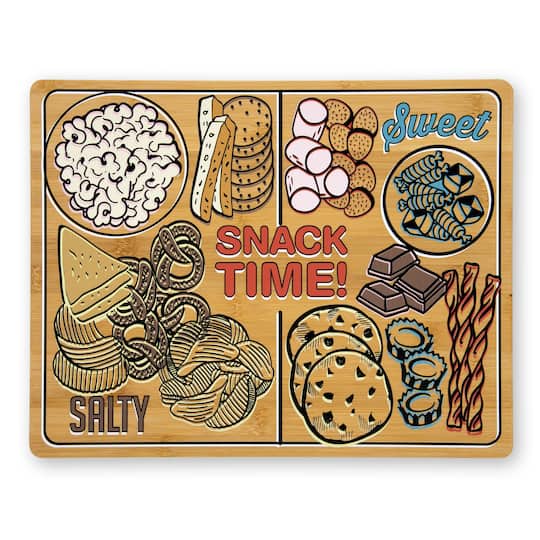 Farberware 14" Snack Time Bamboo Cutting Board